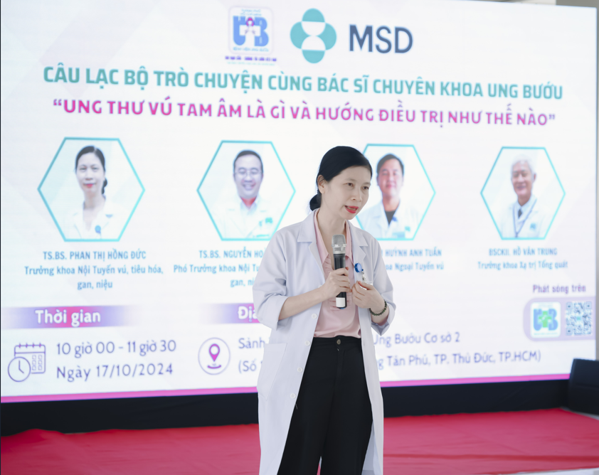 MSD brings hope to triple-negative breast cancer patients