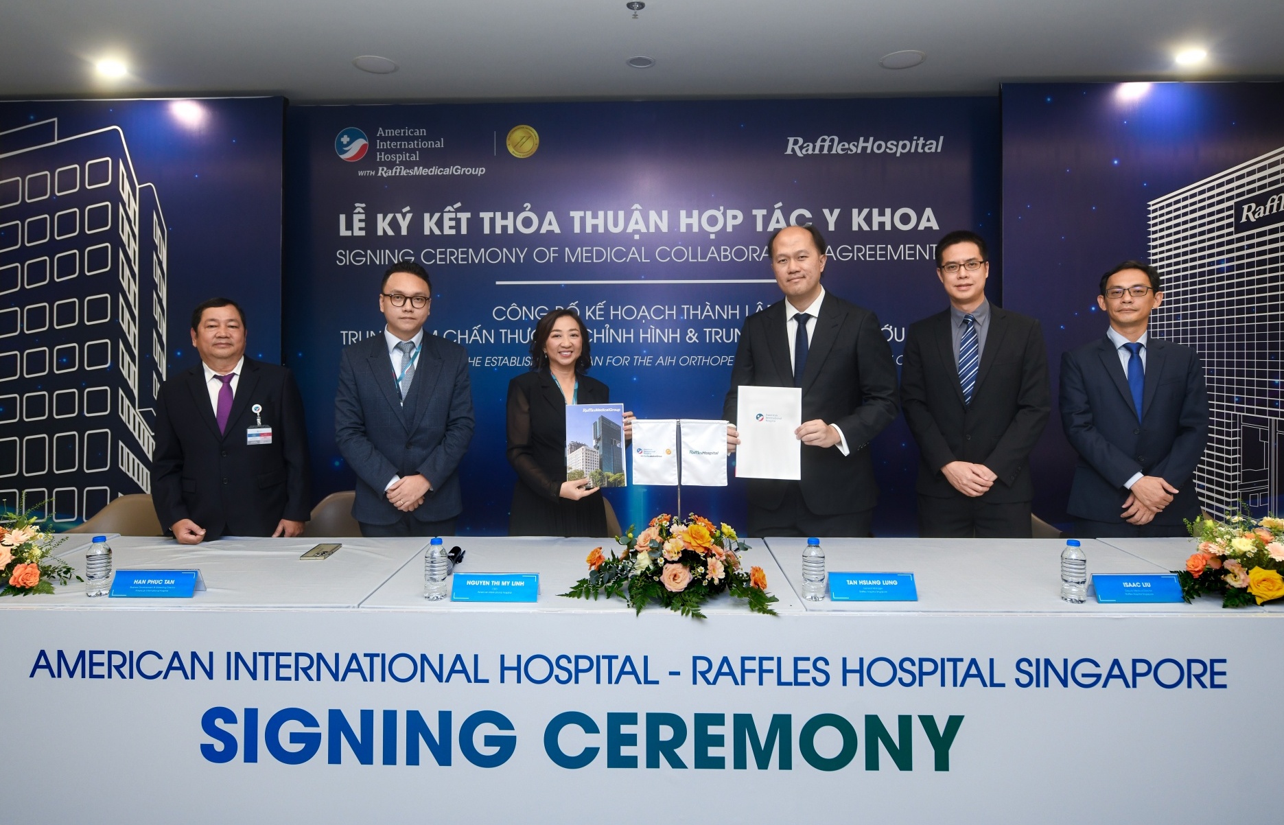 aih hospital cooperates with raffles hospital singapore to enhance patient care in vietnam