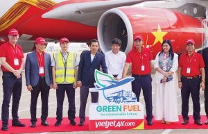 Vietjet pioneers sustainable fuel for international flights