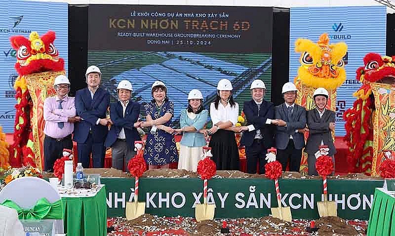 KCN Vietnam breaks ground on LEED-certified warehouse project in Dong Nai