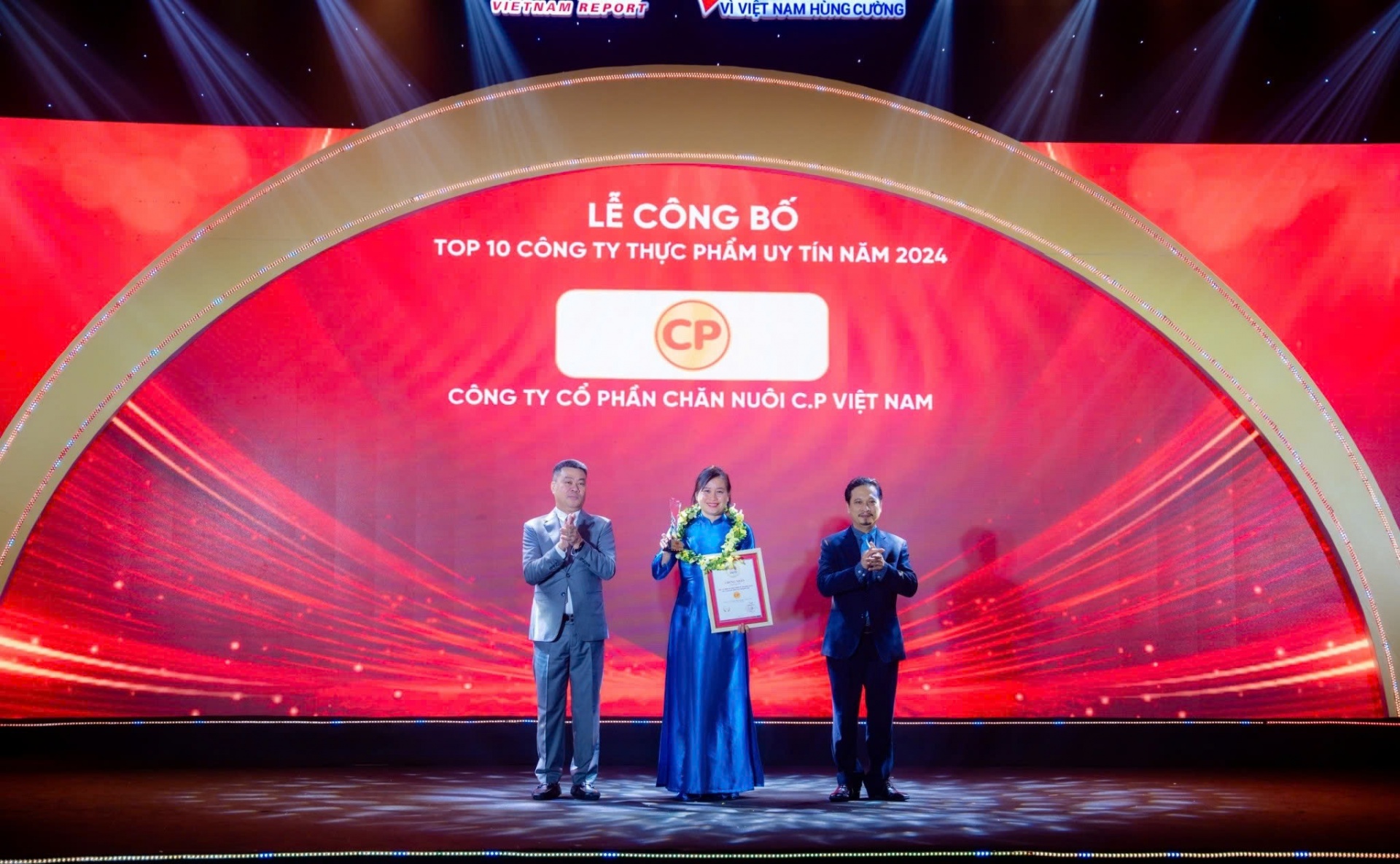 C.P. Vietnam leads top 10 most reputable food companies for five years