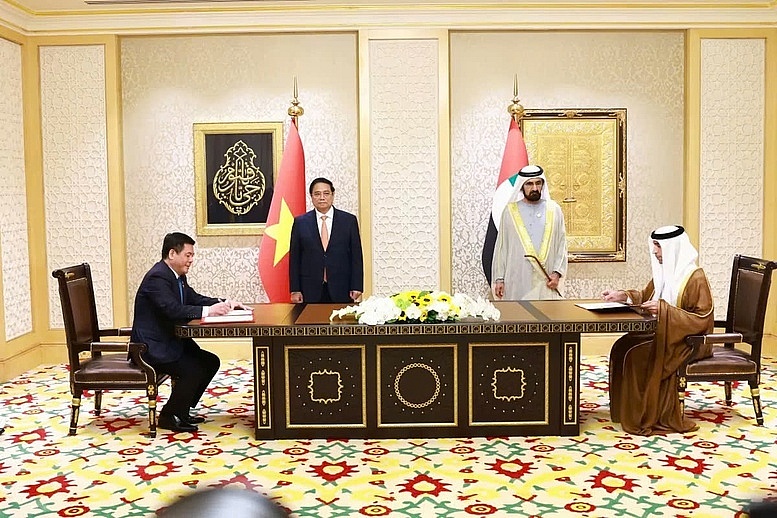 Vietnam and UAE sign comprehensive economic partnership agreement