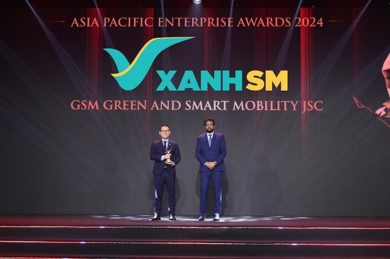 Xanh SM strikes double wins at Asia Pacific Enterprise Awards