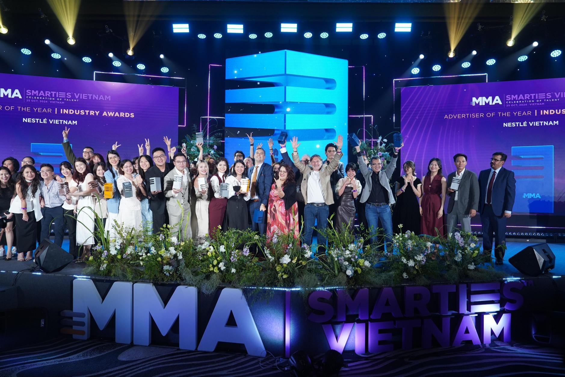 Nestlé Vietnam won 12 outstanding awards at the MMA Smarties Vietnam 2024