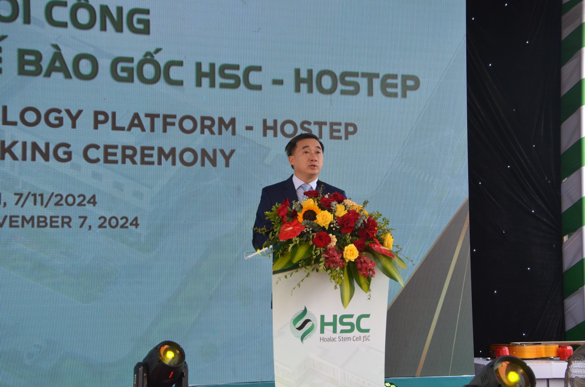 HSC Stem Cell Technology Platform breaks ground at Hoa Lac Hi-Tech Park