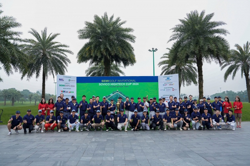 SEMIGolf Vietnam 2024 tournament gathers leading businesses in microelectronics industry