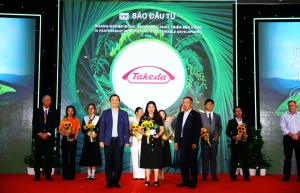 Takeda honoured for contributions to Vietnam's sustainable development