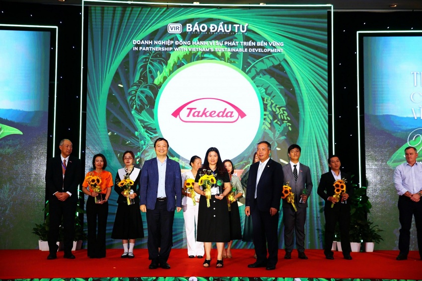 Takeda honoured for contributions to Vietnam's sustainable development