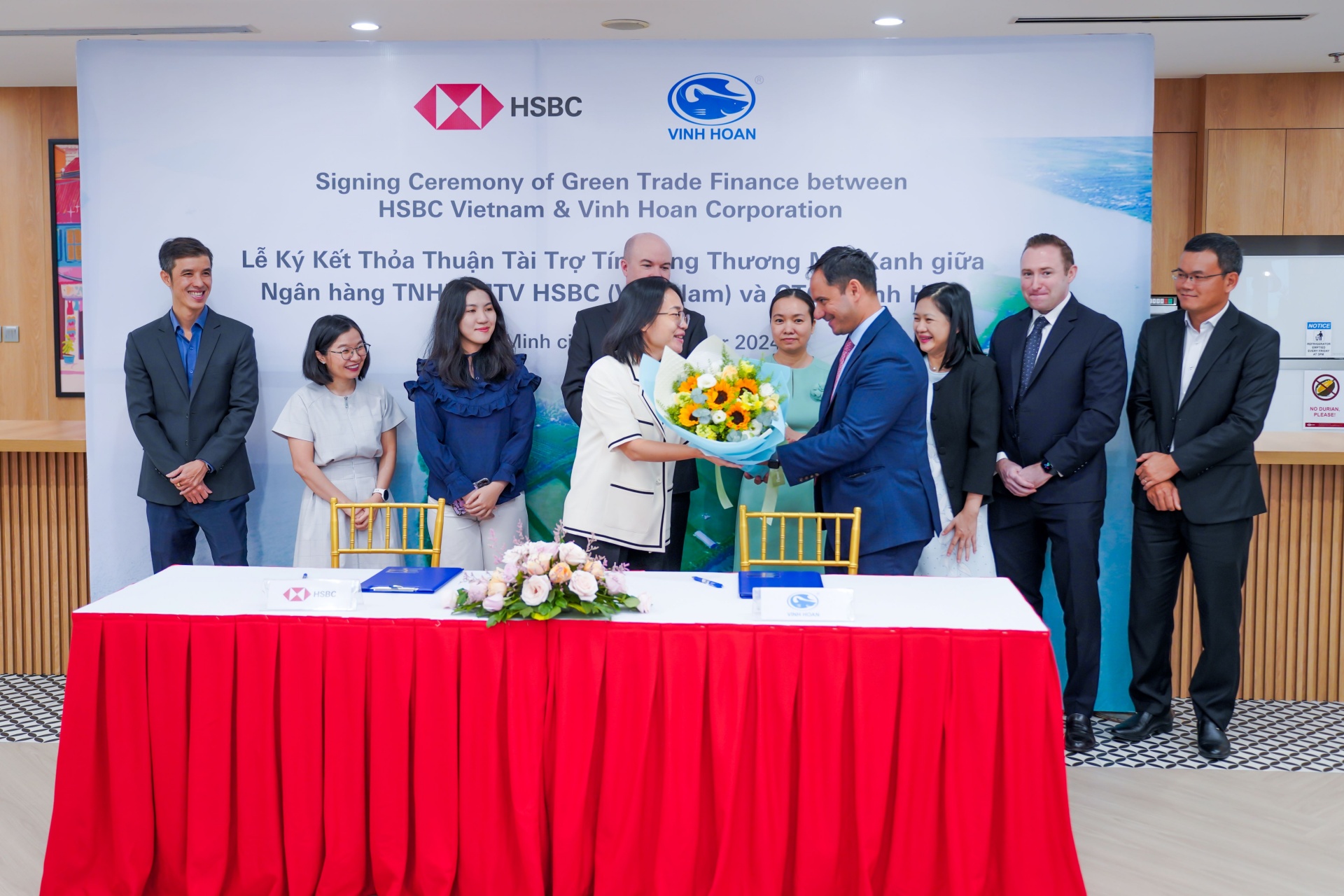 HSBC signs deal for first green trade facility in Vietnamese seafood industry