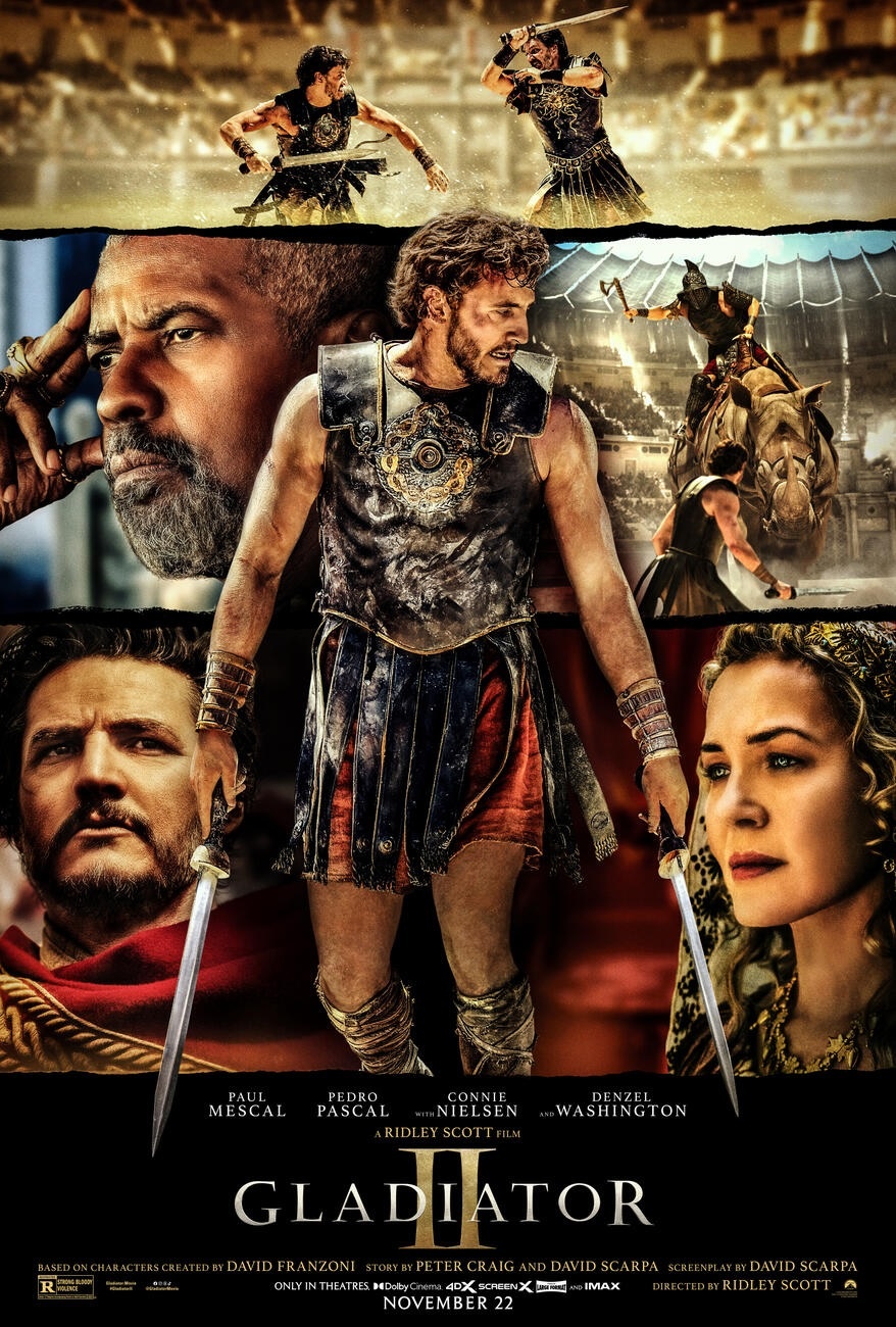 PARAMOUNT PICTURES TO DEBUT FINAL GLADIATOR II TRAILER WITH THE LARGEST GLOBAL MASS MEDIA ROADBLOCK IN HISTORY