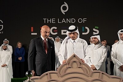 Qatari Diar and FTG Development Groundbreaking on Land of Legends in Simaisma