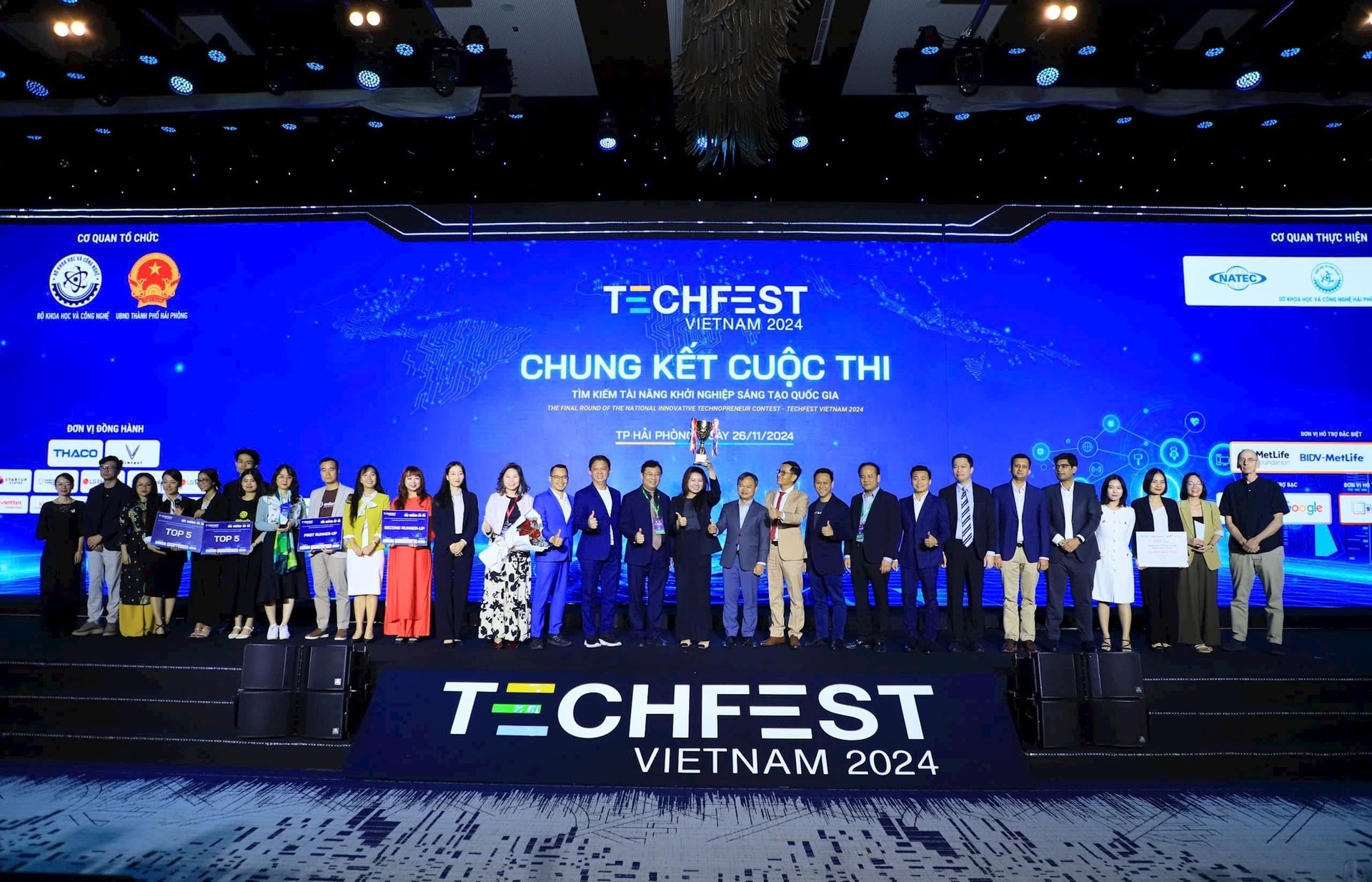 TECHFEST Vietnam 2024 awards YERA first prize