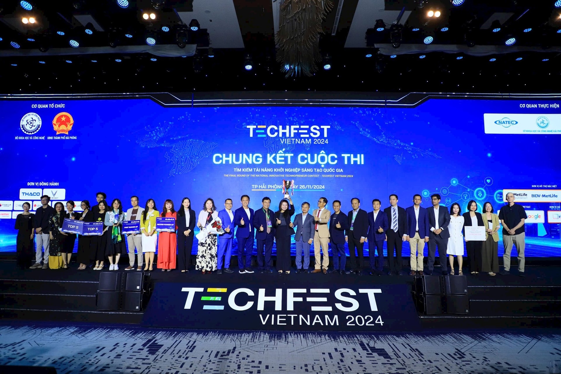 TECHFEST Vietnam 2024 awards YERA first prize