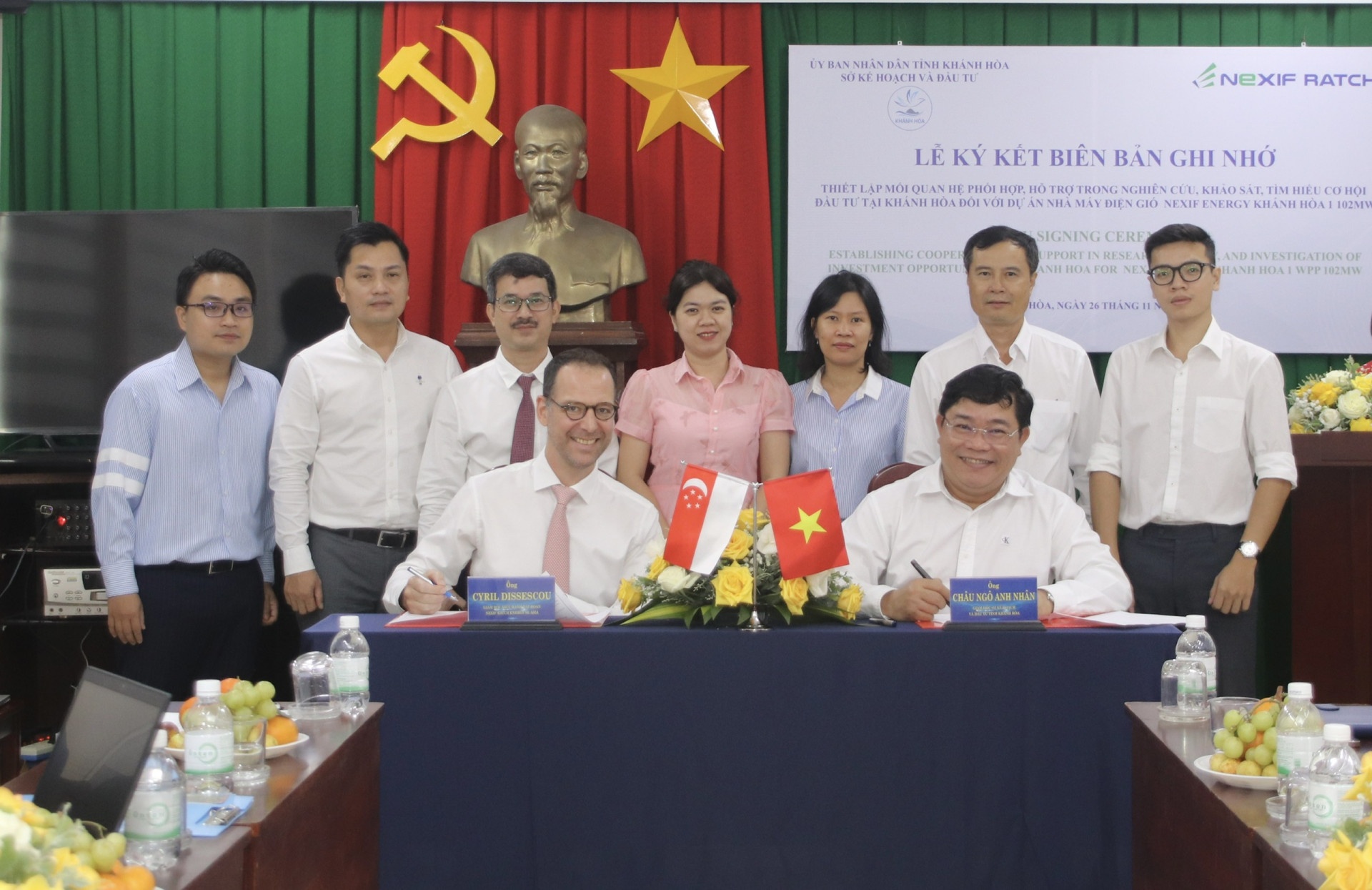 Nexif Ratch Energy inks MoU with Khanh Hoa DPI on wind power project