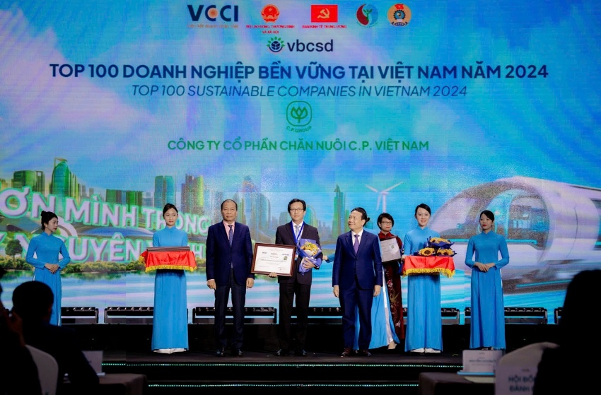 C.P. Vietnam honoured with two prestigious awards among sustainable companies