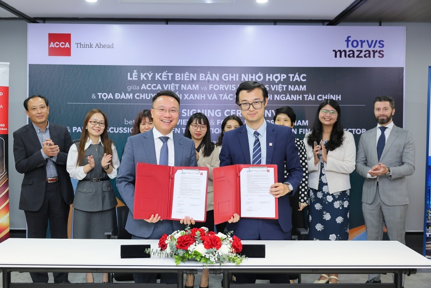 Overview of the MoU signing ceremony. Photo: ACCA Vietnam