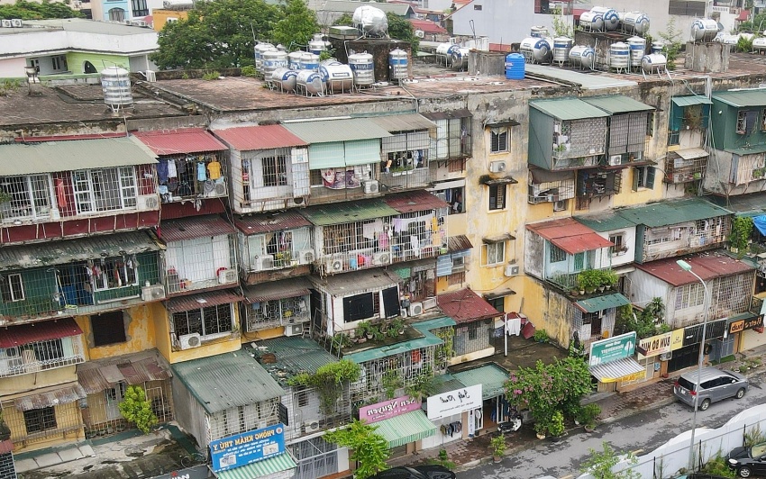 Hanoi speeds up renovation and reconstruction of old apartments