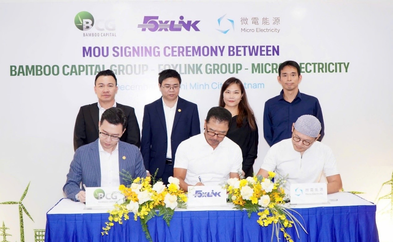 Bamboo Capital partners with Foxlink and Micro Electricity