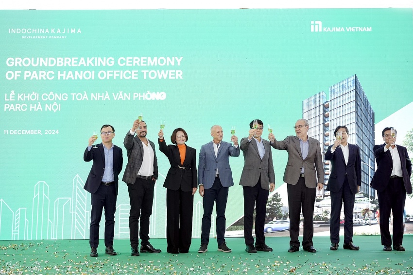 Indochina Kajima commences Parc Hanoi project