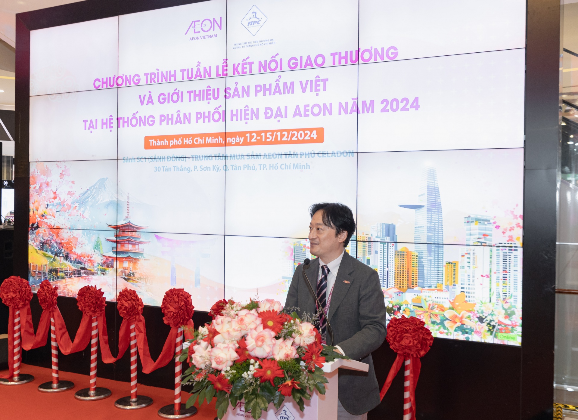 AEON Vietnam accompanies Vietnamese goods week and connects bussinesses