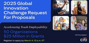 Citi Foundation announces 2025 Global Innovation Challenge to accelerate youth employability
