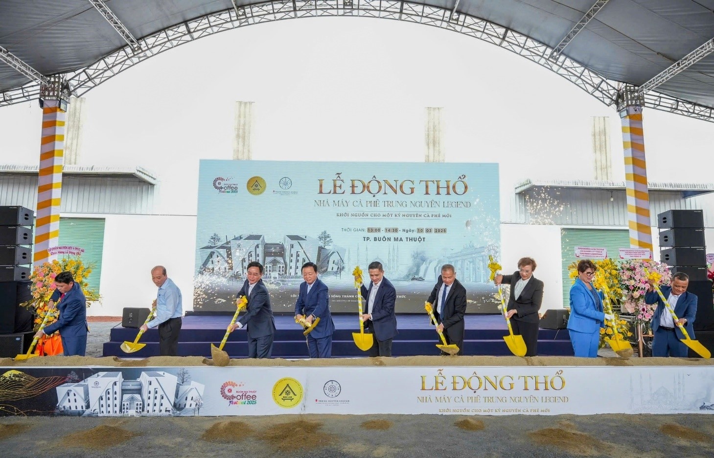 Trung Nguyen Legend breaks ground on Southeast Asia’s largest coffee factory in Buon Ma Thuot