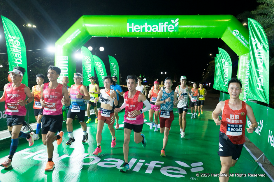 Herbalife Vietnam supports VnExpress Marathon Quy Nhon 2025