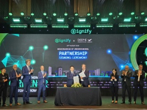 DEEP C partners with Signify to develop green lighting in industrial zones