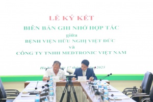 Medtronic Vietnam and Viet Duc University Hospital renew commitment to medical training