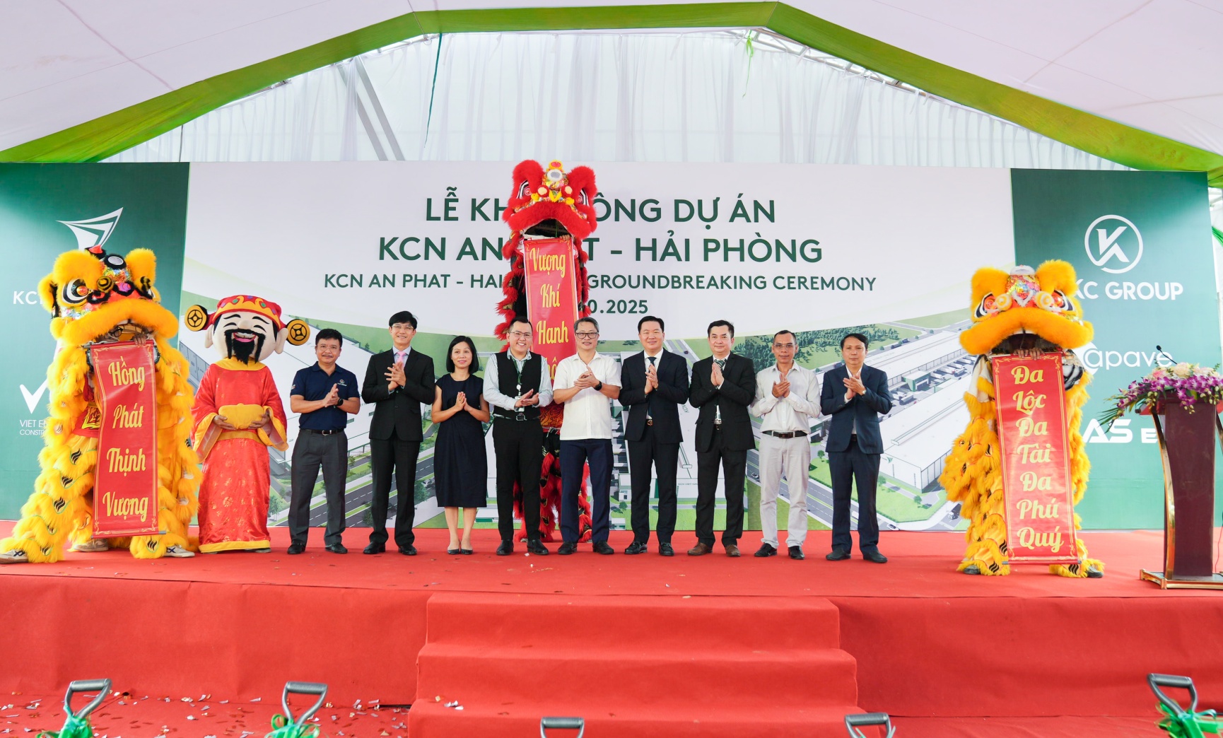 KCN Vietnam breaks ground on An Phat industrial project