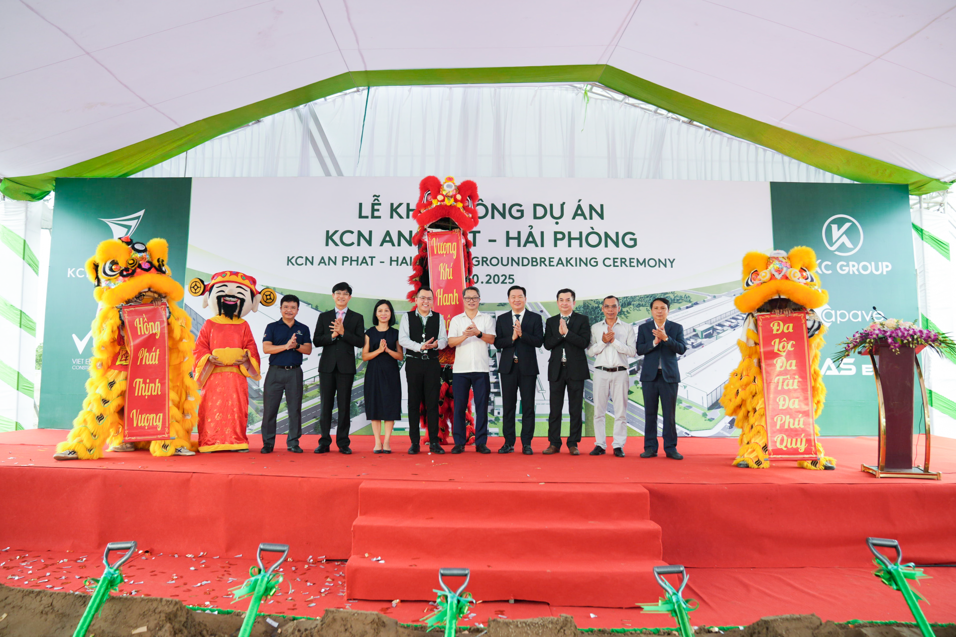 KCN Vietnam breaks ground on An Phat industrial project