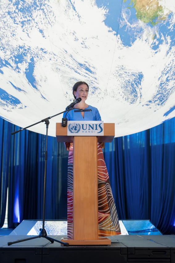 World-famous Gaia Earth installation touches down at UNIS Hanoi