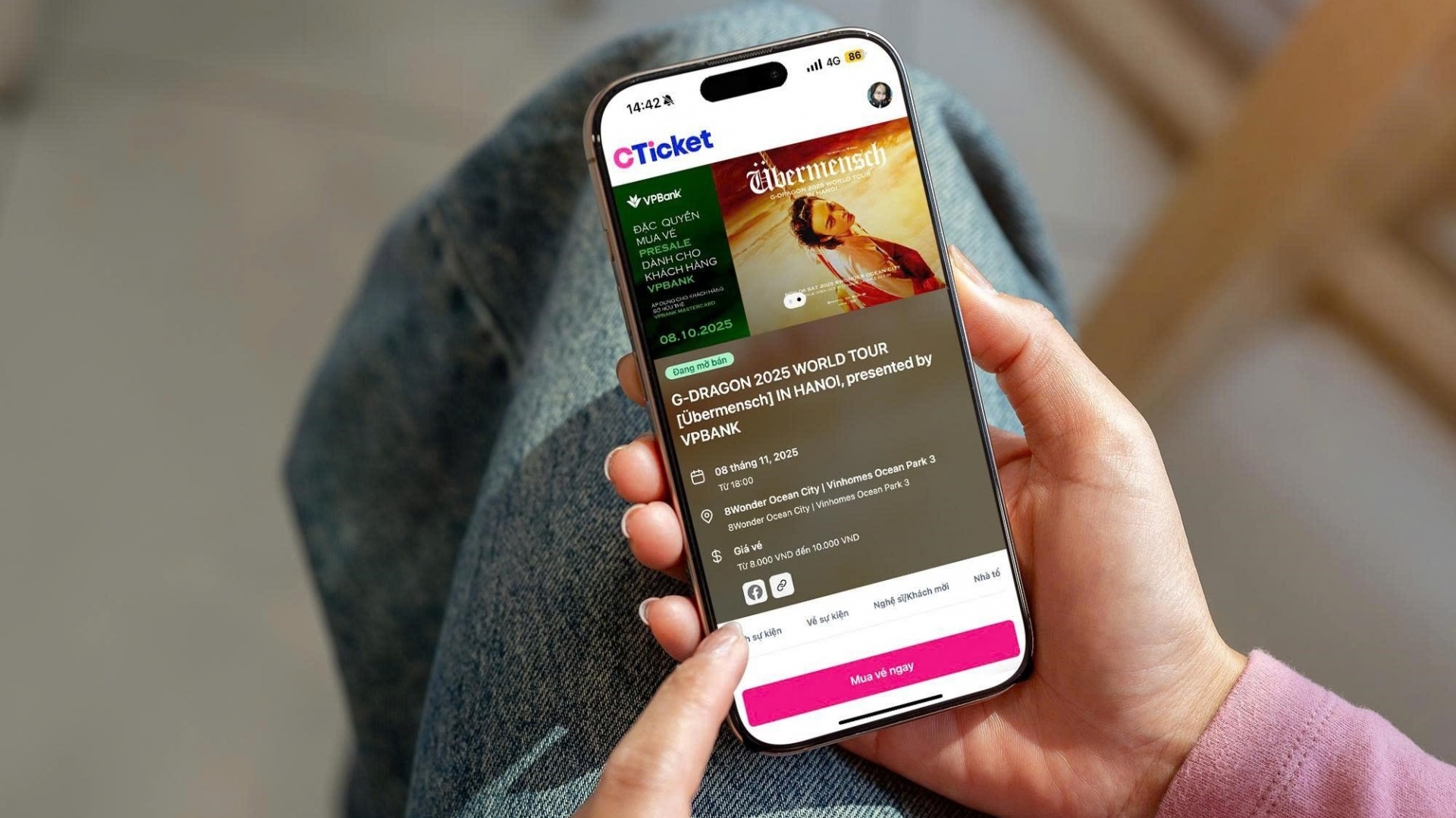 G-Dragon returns to Vietnam: CTicket delivers a ‘Golden Ticket’ experience for fans