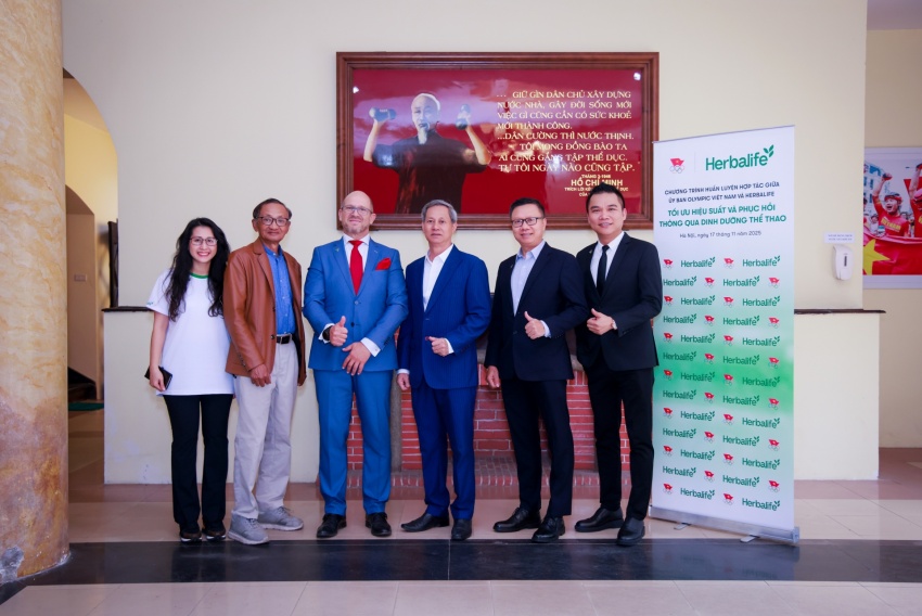 Herbalife Vietnam supports Vietnam Olympic Committee with nutrition and training