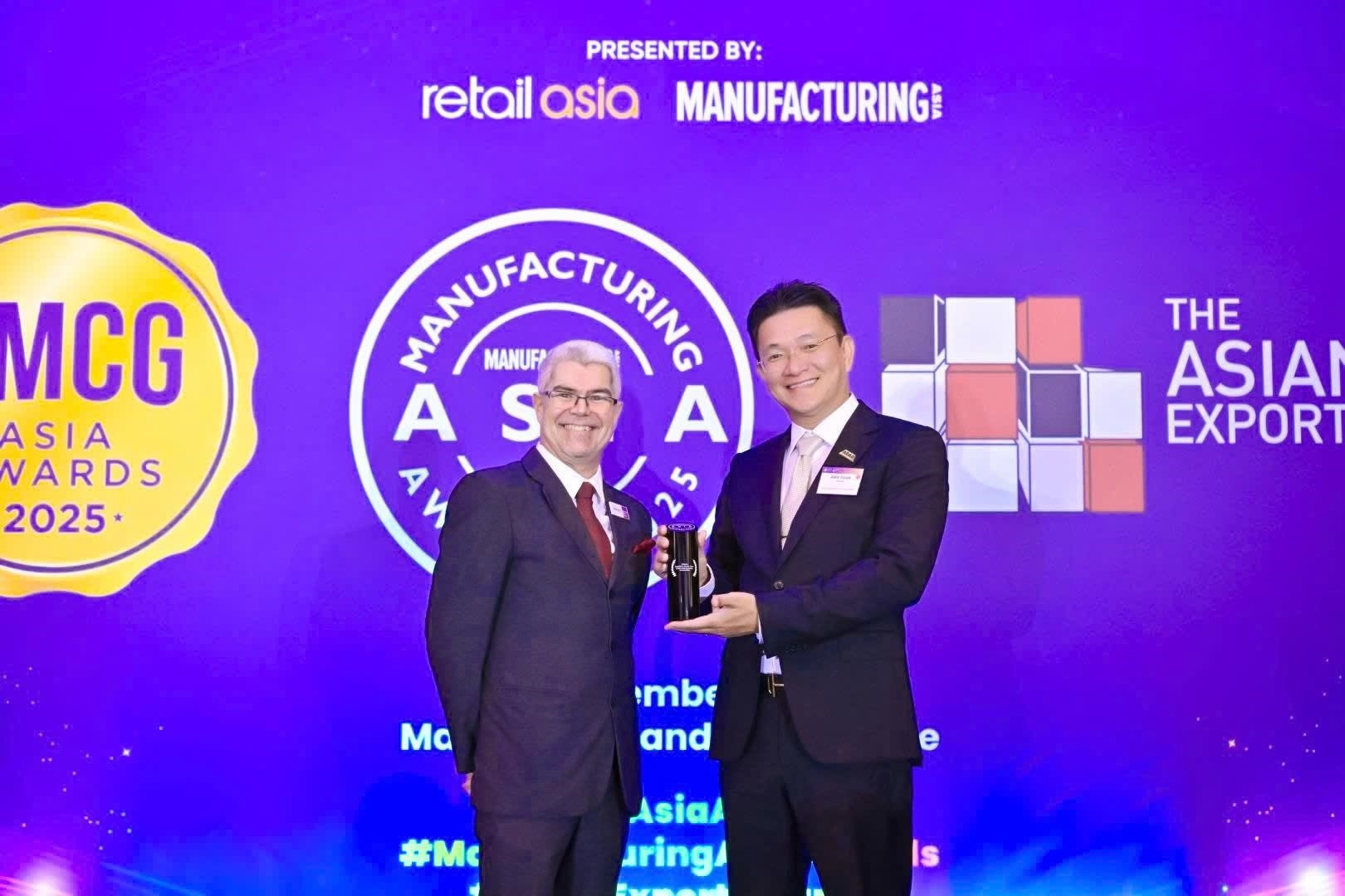ATAD Steel Structure Corporation honoured at Manufacturing Asia Awards