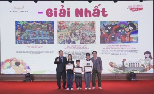 Young artists shine in Muong Thanh drawing contest