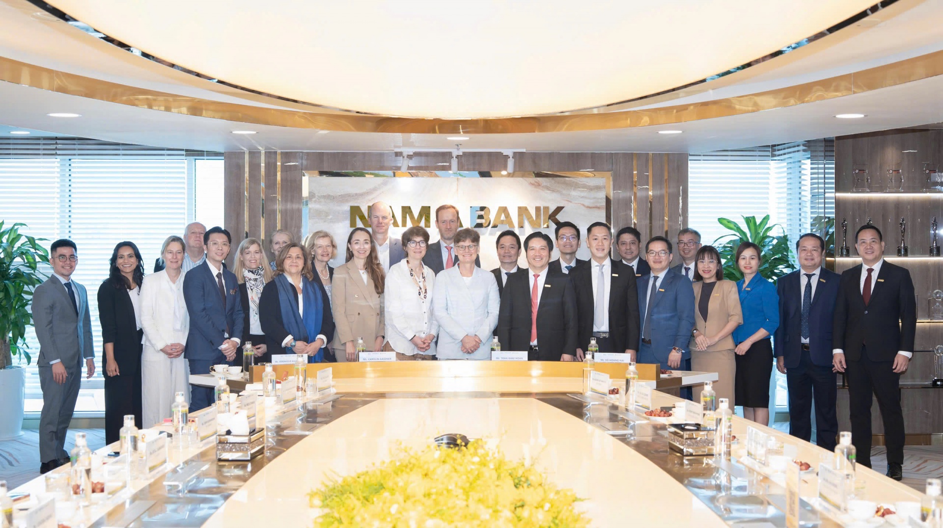 Nam A Bank and GCPF partner on climate adaptation finance