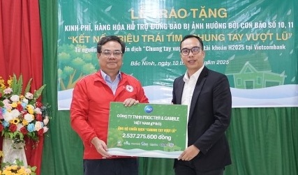 P&G Vietnam delivers support to communities affected by floods