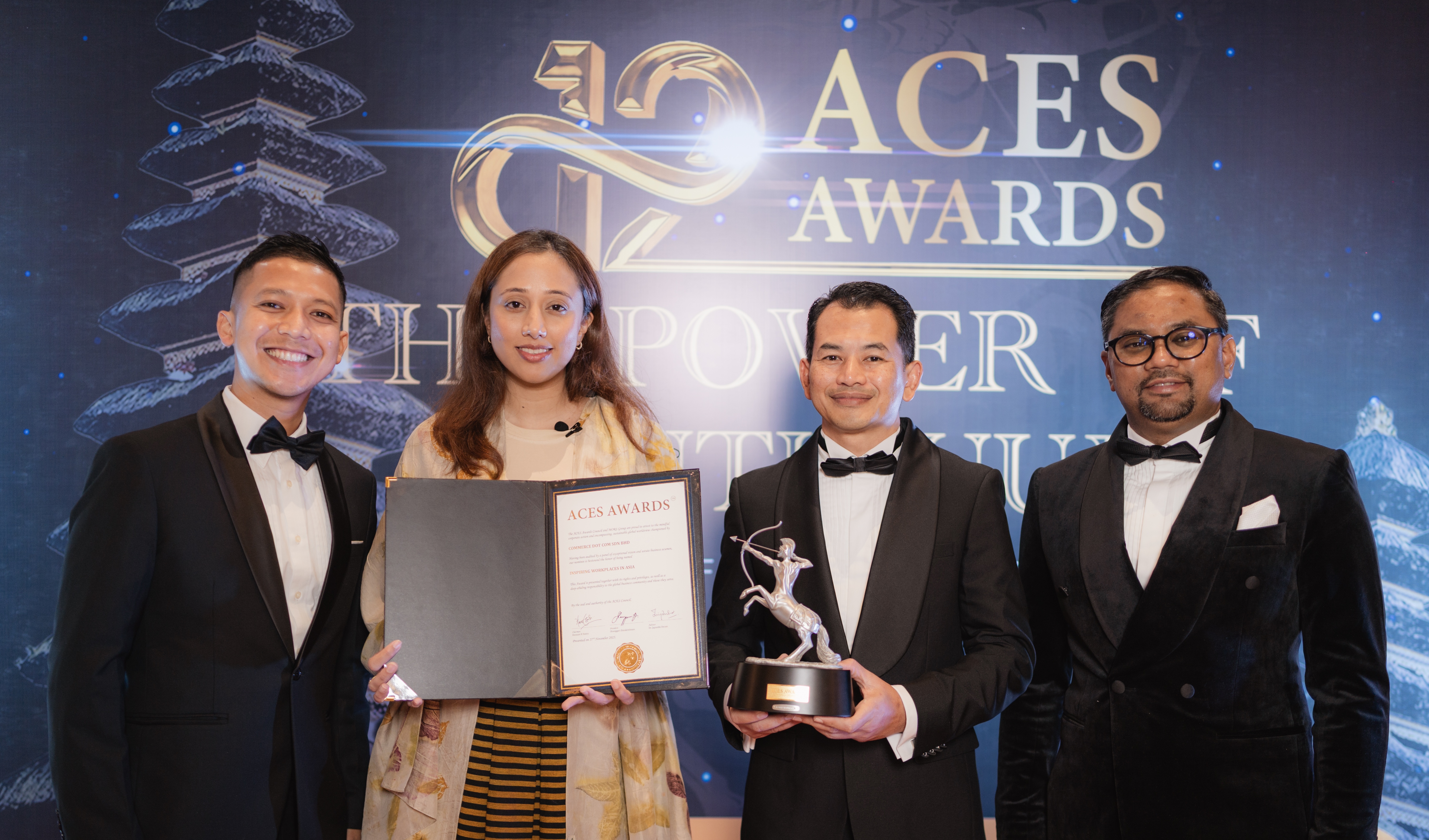 Commerce Dot Com recognised as one of Asia's inspiring workplaces at Aces Awards 2025