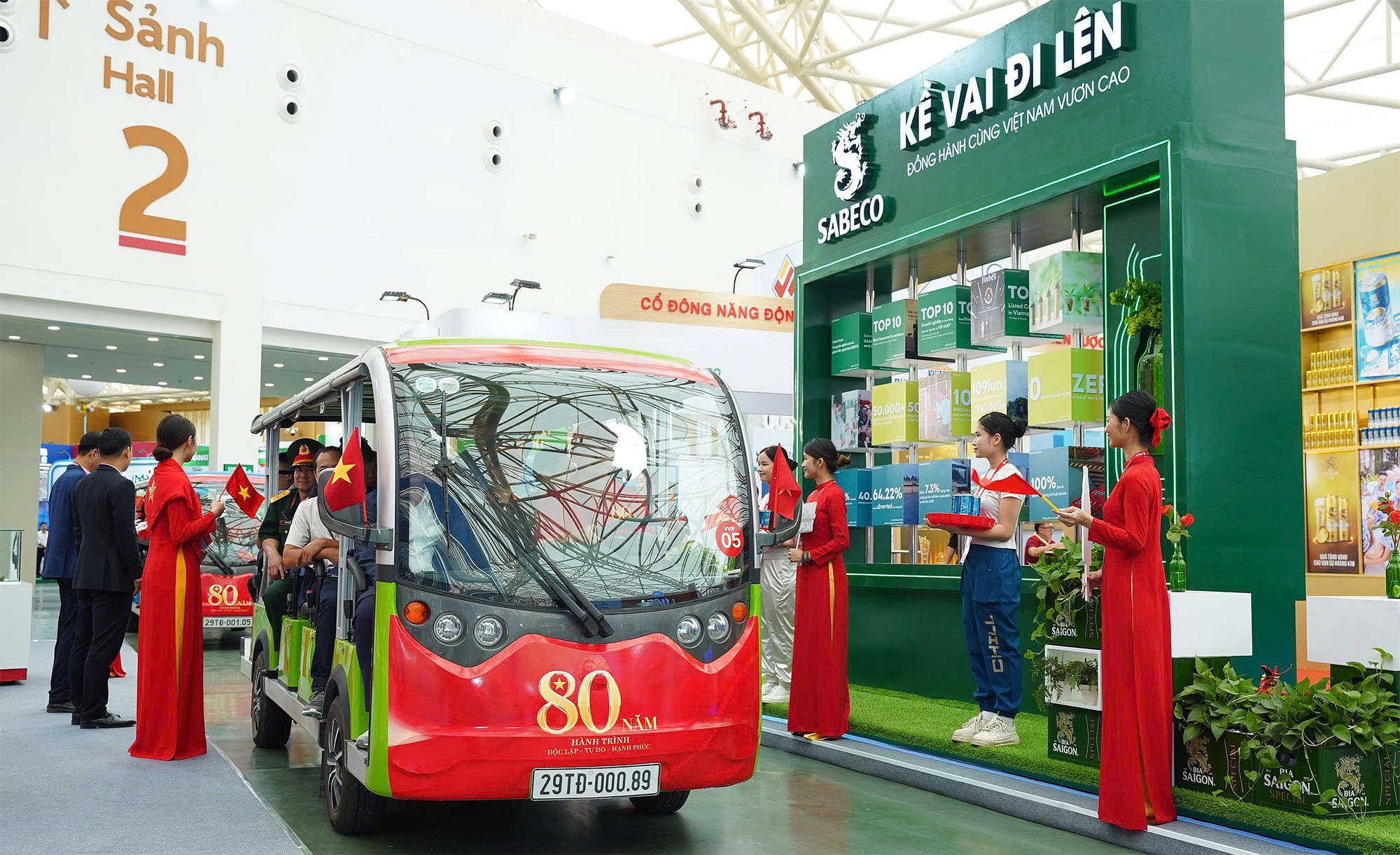 SABECO showcases its heritage and innovation at the opening of the 2025 National Achievements Exhibition