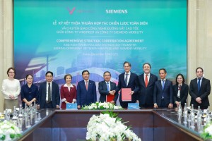 VinSpeed ​​Siemens sign high speed rail pact