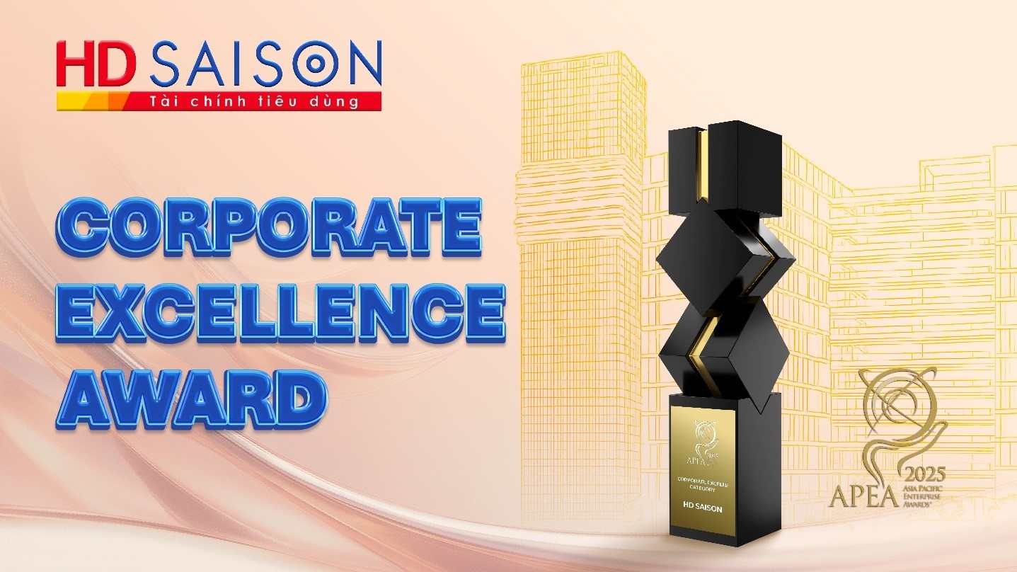 HD SAISON strengthens position at APEA 2025 with Corporate Excellence Award