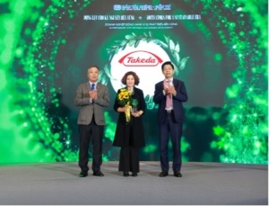 Takeda Vietnam awarded for ongoing support of Vietnam’s sustainability efforts