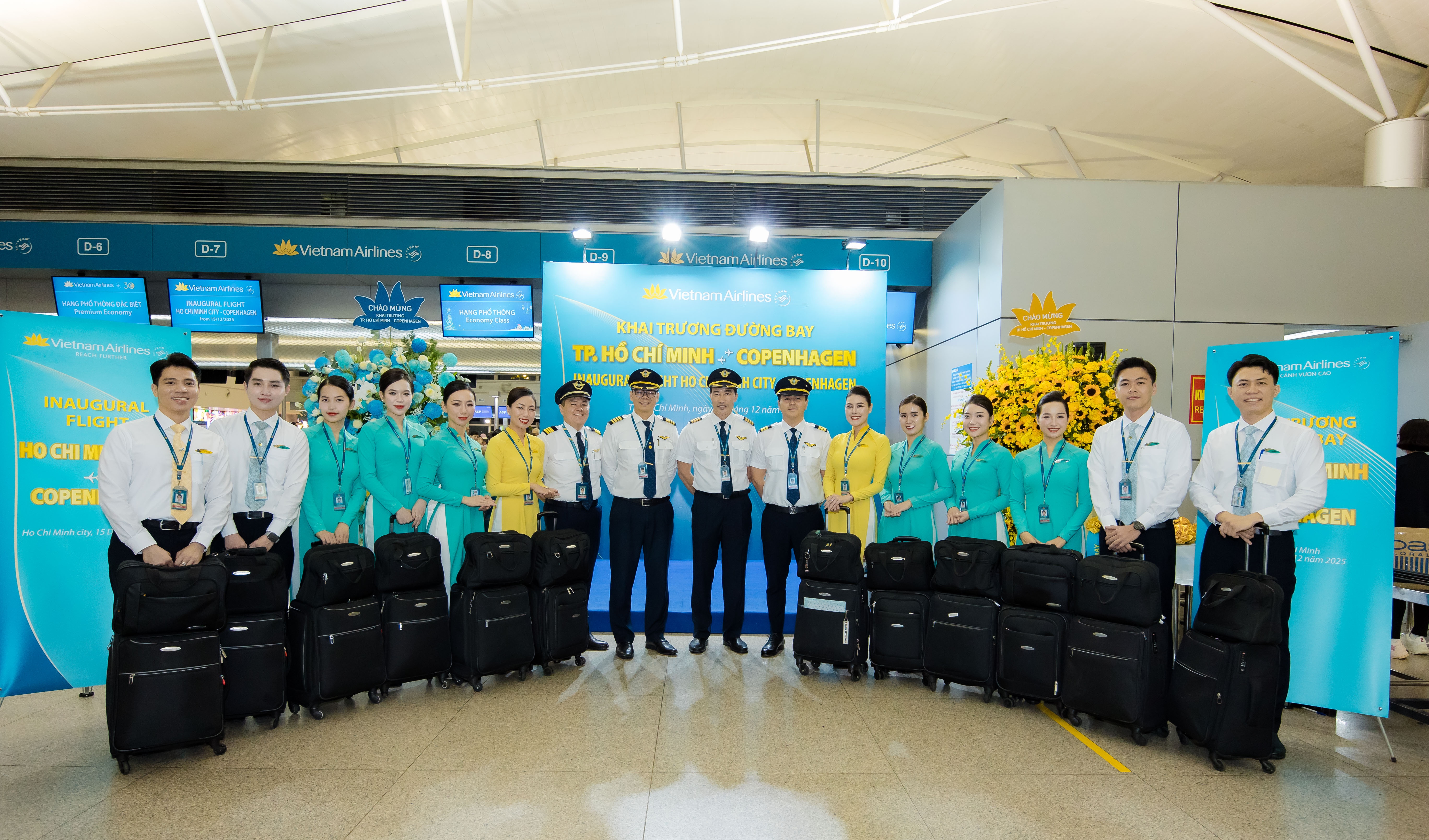 Vietnam Airlines launches direct Ho Chi Minh City to Copenhagen flights