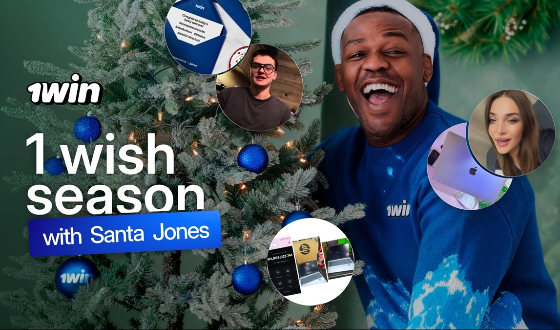 1win and Jon Jones fulfill over 100 wishes in holiday initiative