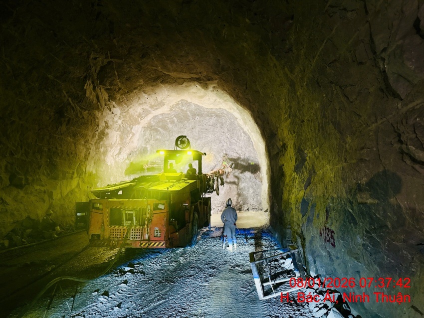 Early spring momentum at Bac Ai Pumped Storage Hydropower project