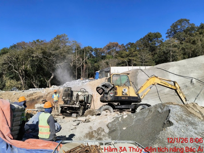 Early spring momentum at Bac Ai Pumped Storage Hydropower project