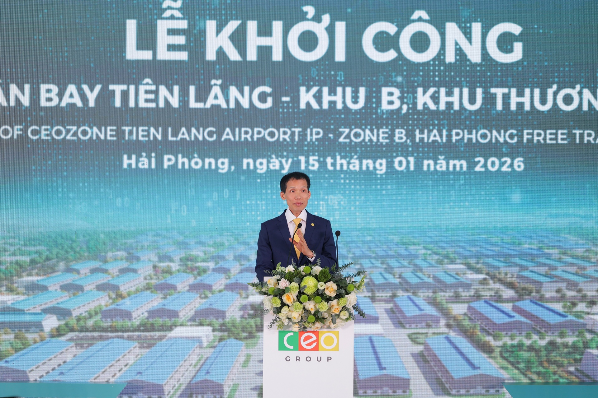 CEO Group breaks ground on first industrial park in Haiphong Free Trade Zone