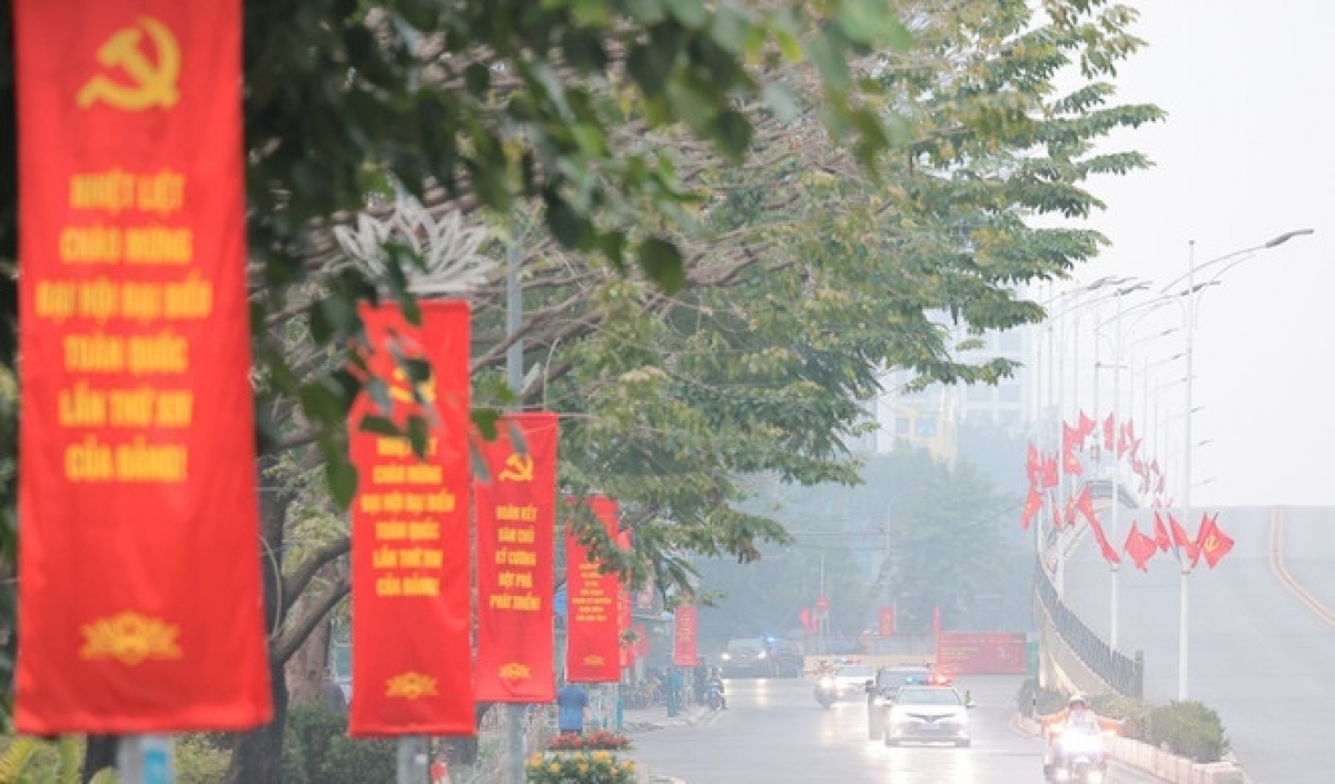 First working day of 14th National Congress of Communist Party of Vietnam
