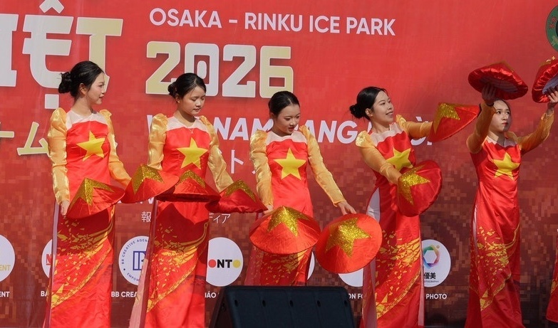 Tet event in Japan celebrates success of 14th National Party Congress